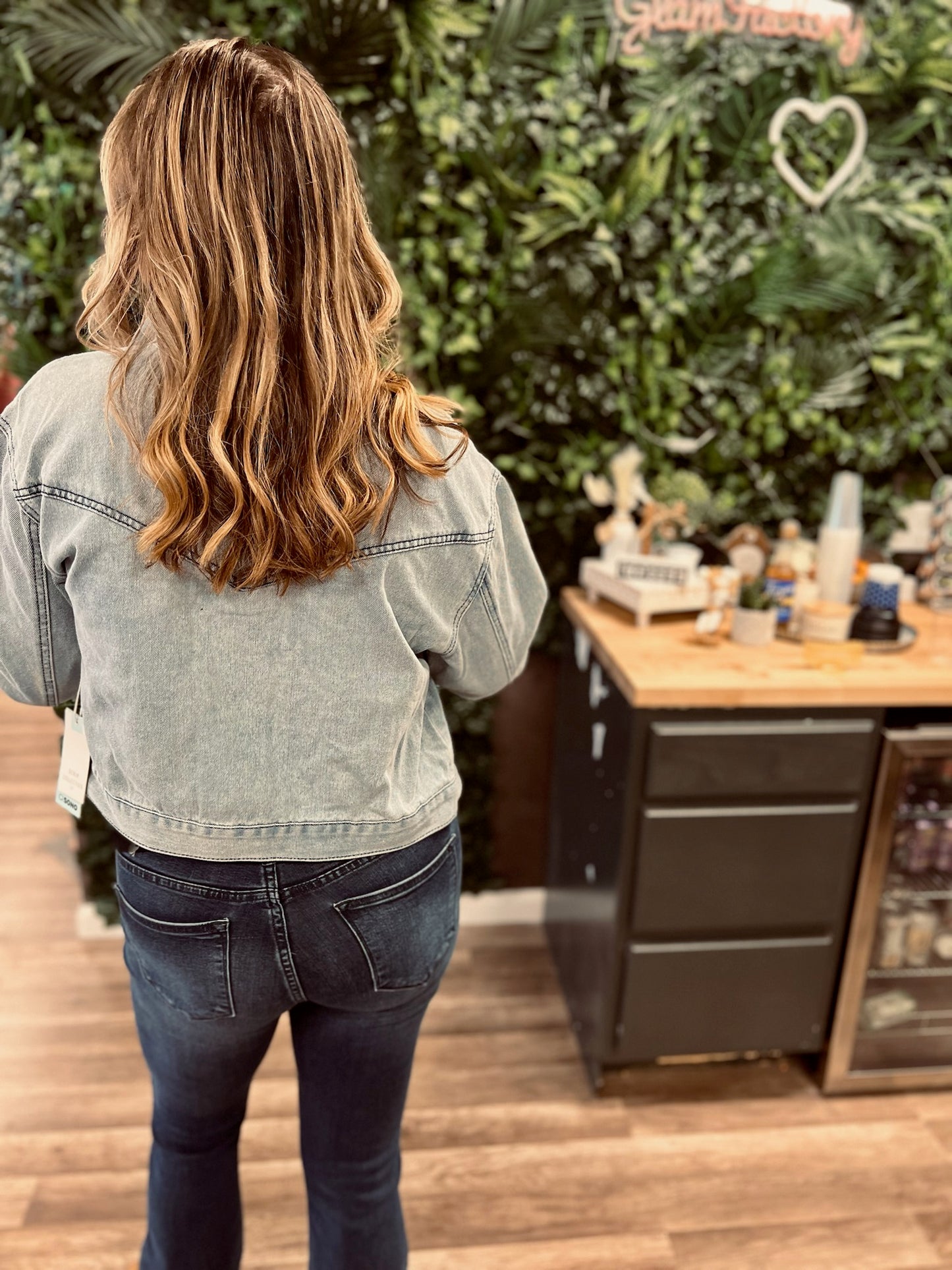 Moto Denim Jacket