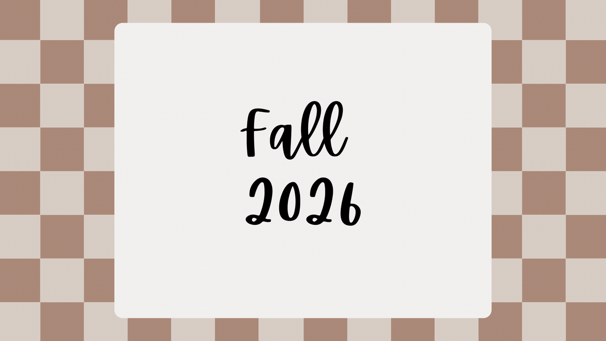 Fall 2026