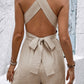 Sleeveless summer romper