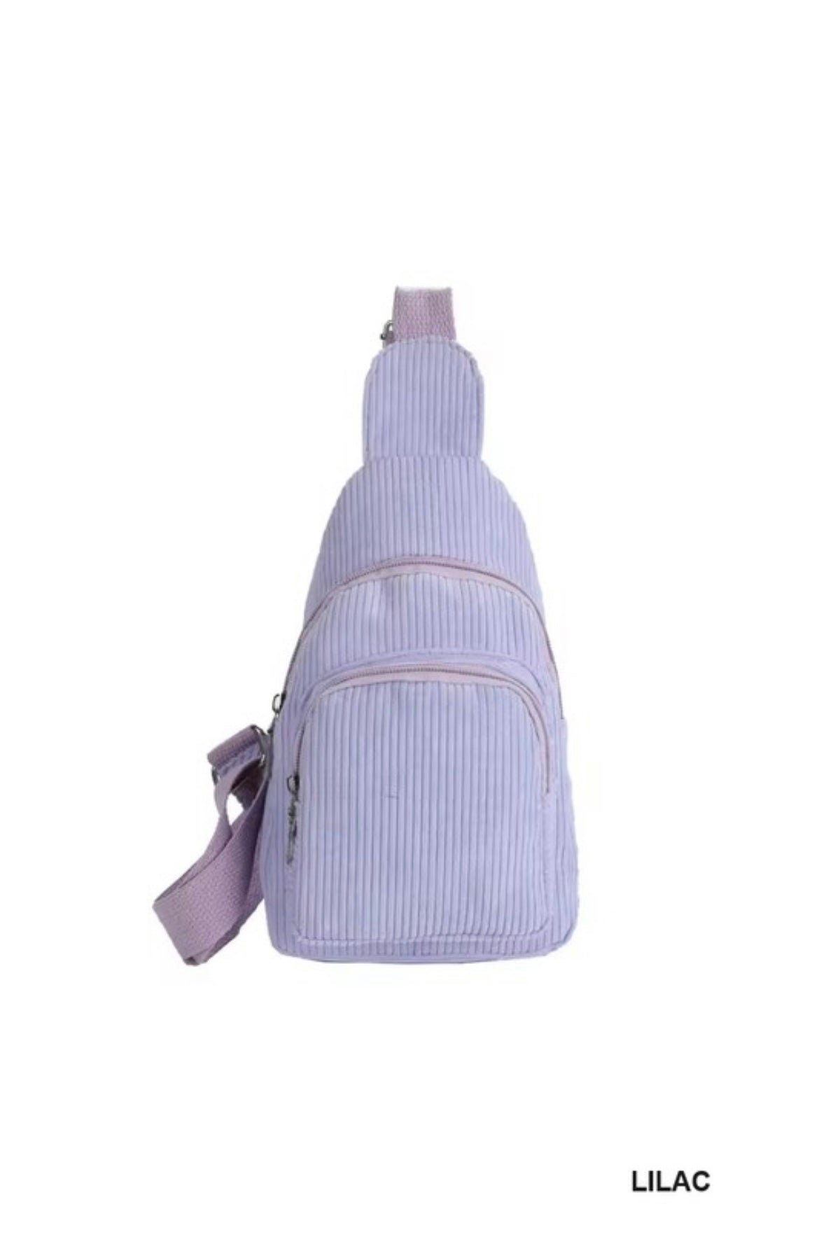 Corduroy double pocket