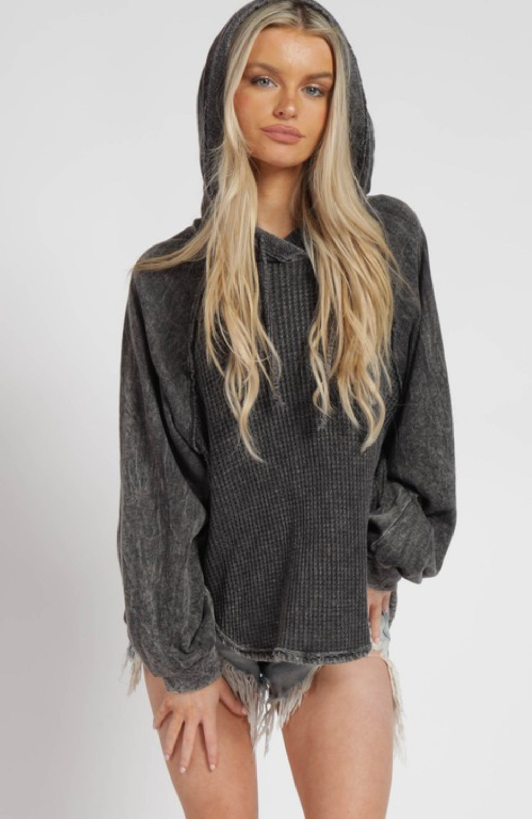 Everyday waffle sweatshirt