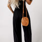 Wide leg jumpsuit