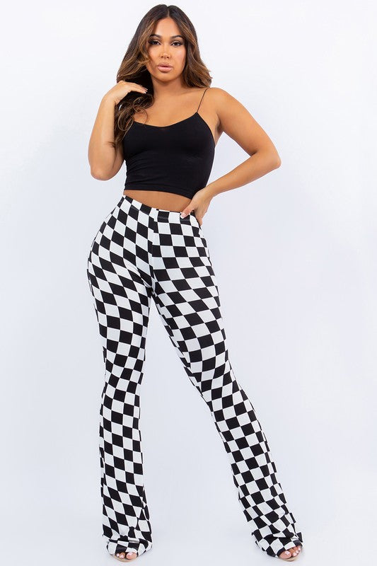 Checkered flares