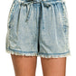 Mineral wash shorts