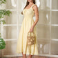 Yellow dream dress