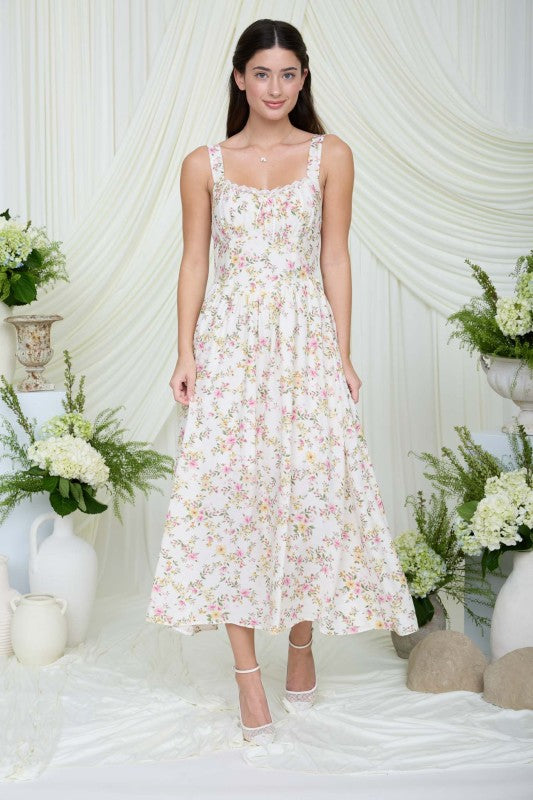 Lace corset dress