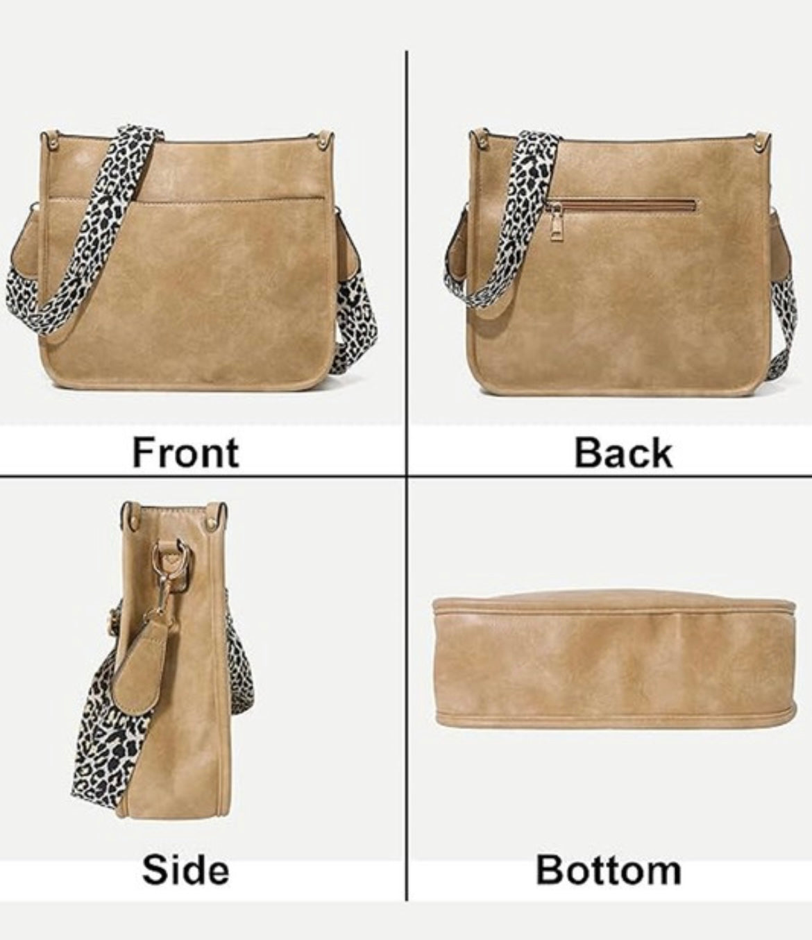 Leopard crossbody