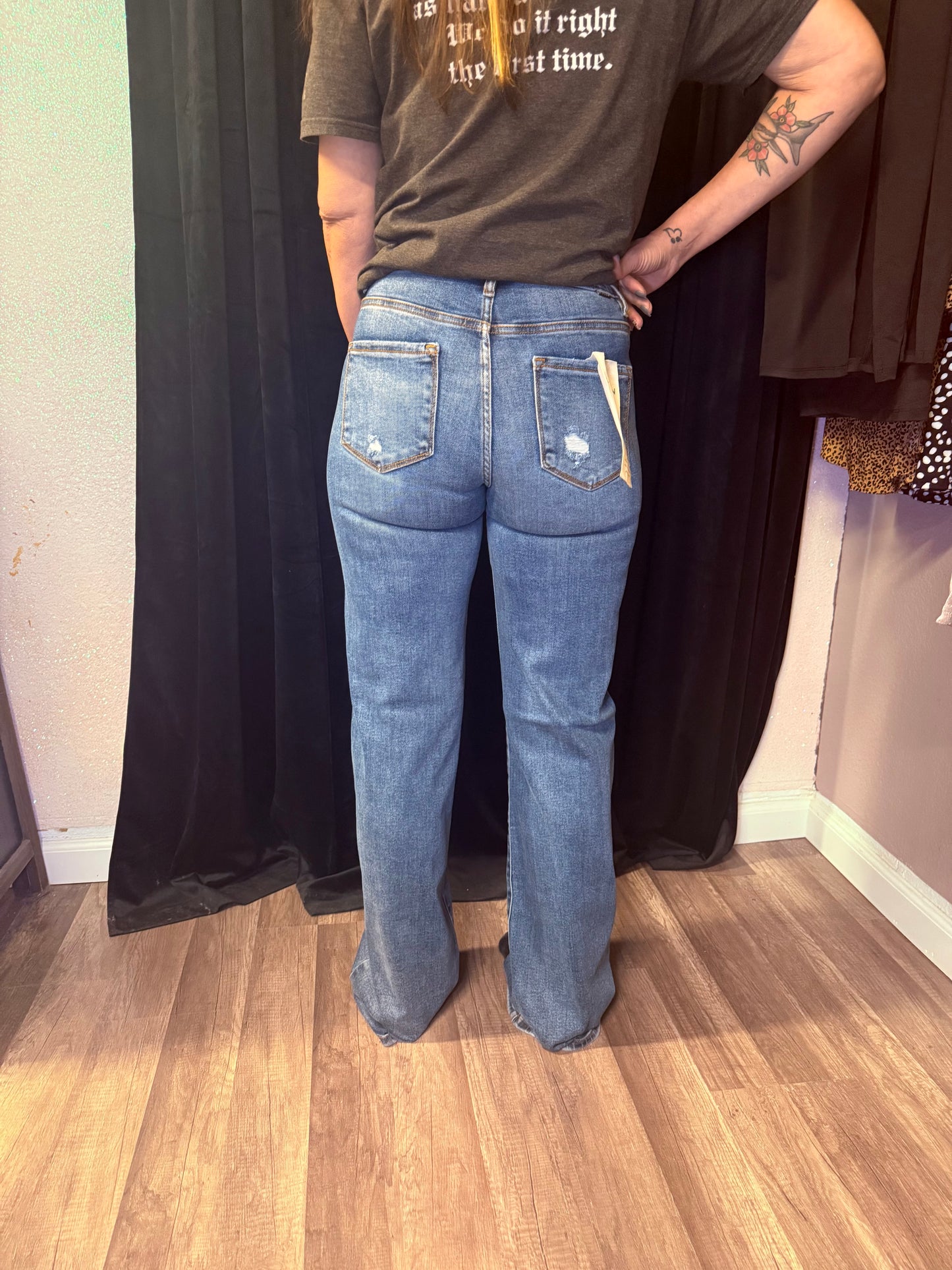 Risen Tummy control straight leg