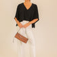 Flowy poncho top