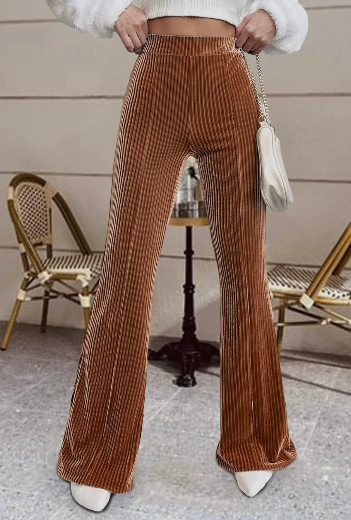 Corduroy flares
