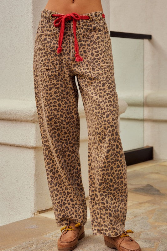 Leopard trend pants