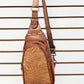 Cross body brown