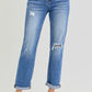 Risen High-Rise Girlfriend Jeans