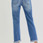 Risen High-Rise Girlfriend Jeans