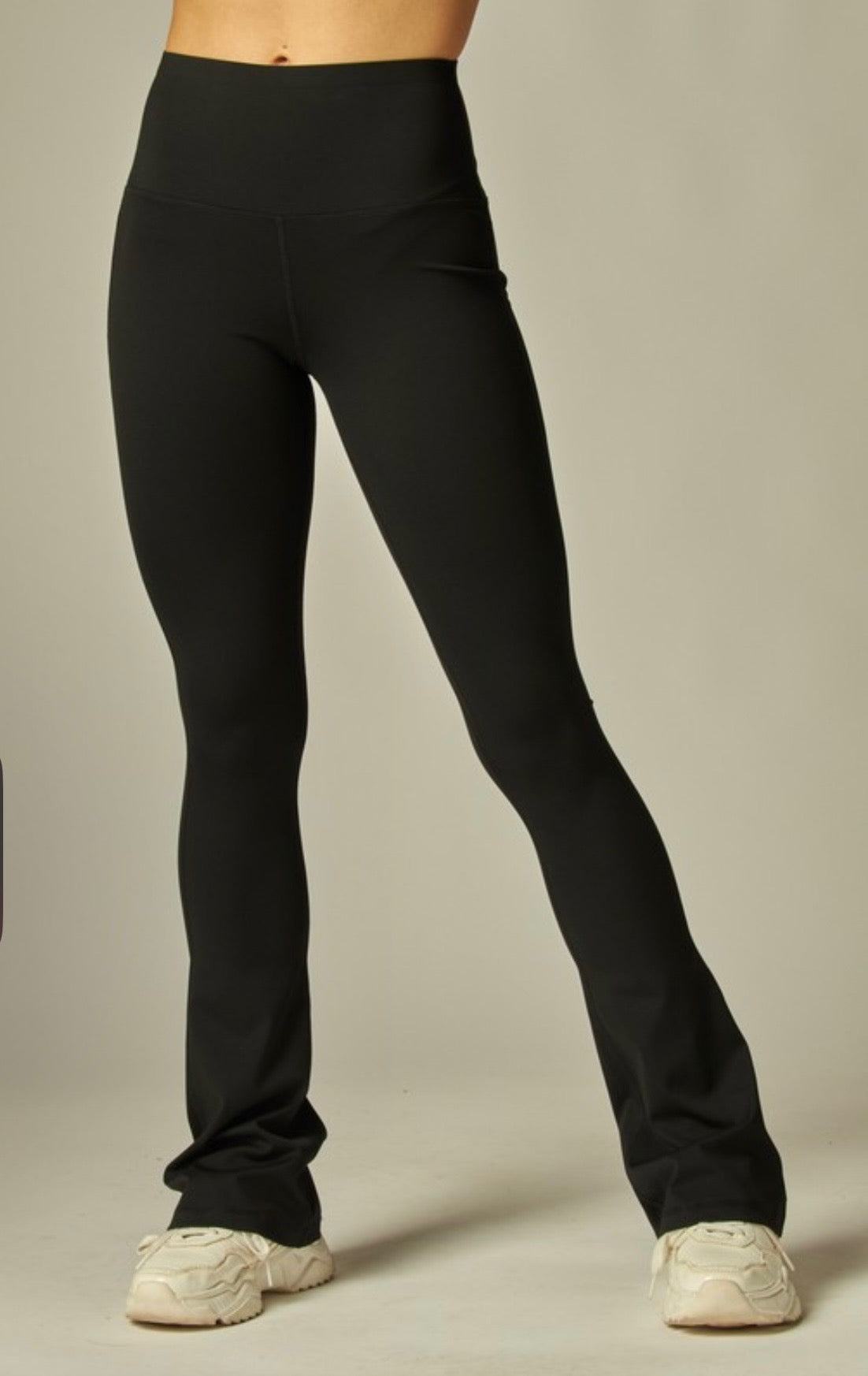 High-Rise Flared Leggings