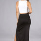 High rise skirt