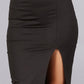 High rise skirt
